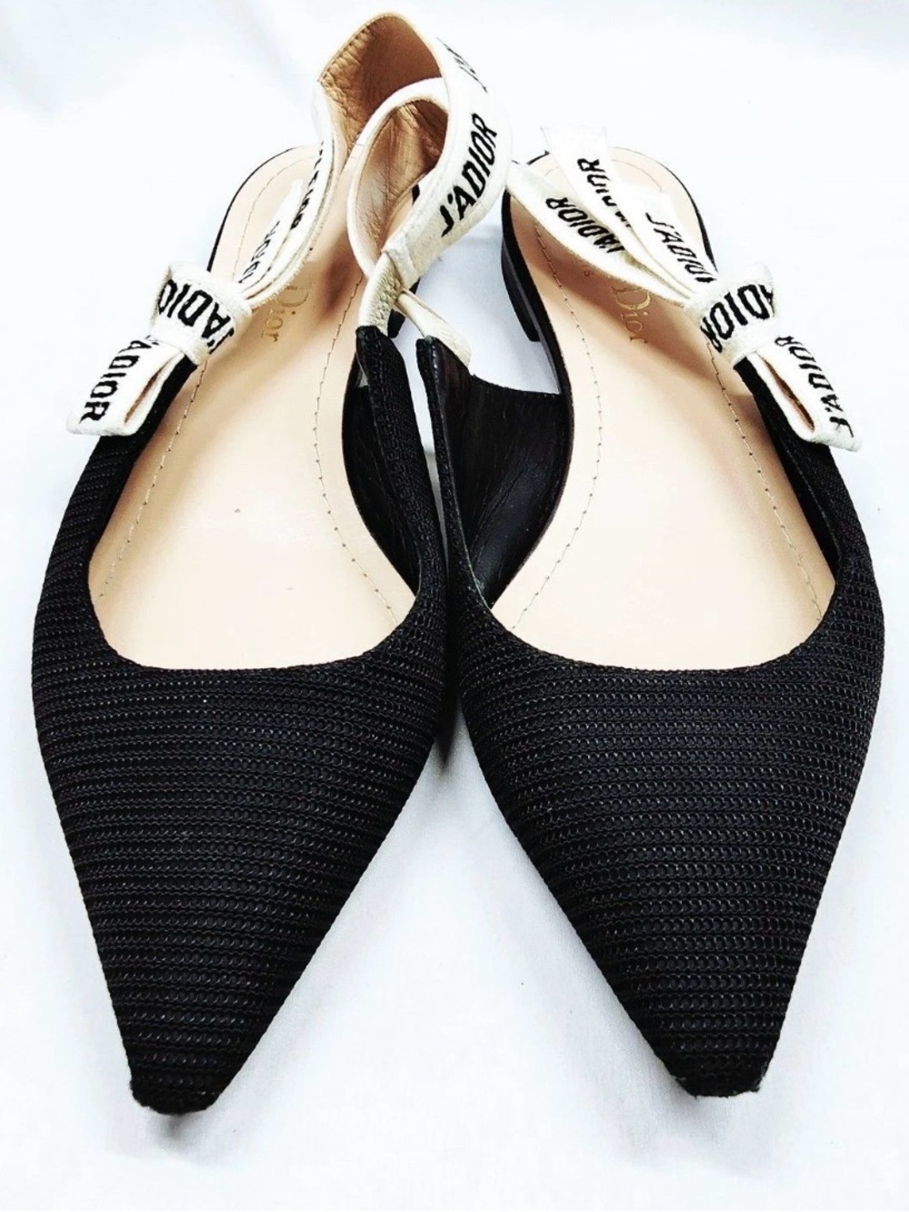 Authentic Dior J’Adior Slingback Flats - Picture 8 of 9
